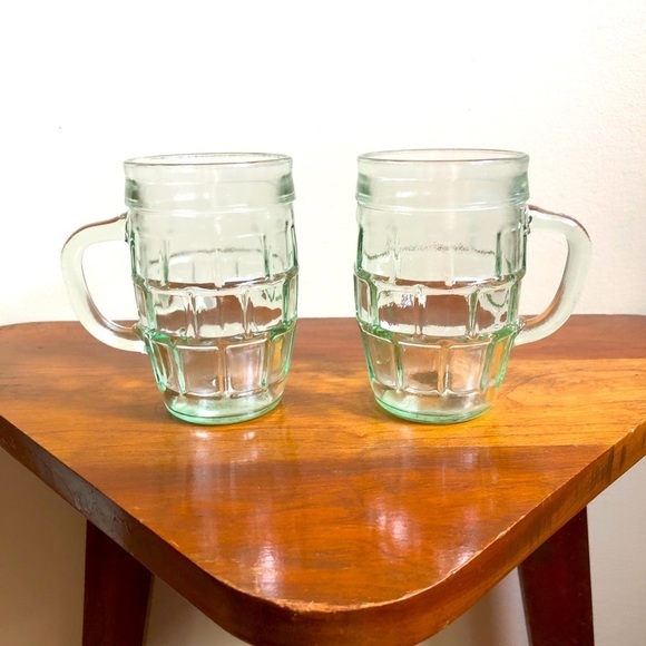 TWO vintage small beer mugs - Picture 2 of 6